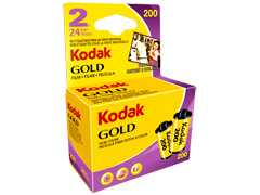 Kodak Gold 200 135/24 * 2  fotófilm